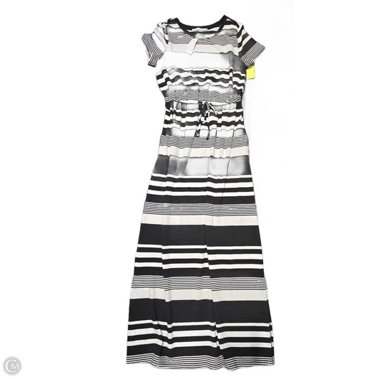Dress Casual Maxi By Loft In Black & White, Size: S