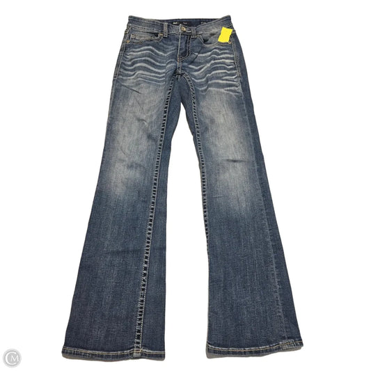 Jeans Boot Cut By Bke In Blue Denim, Size: 4