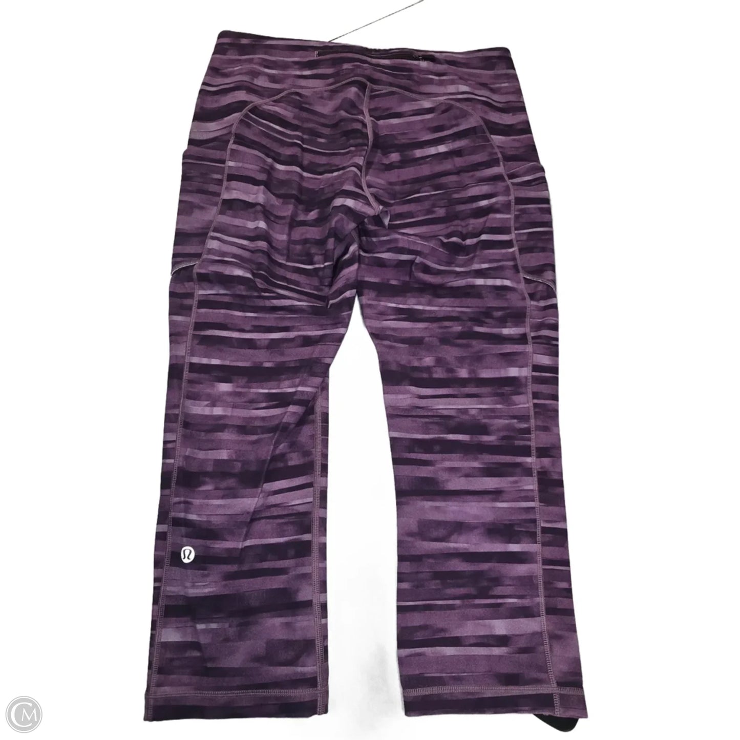 Athletic Capris By Lululemon In Purple, Size: 10