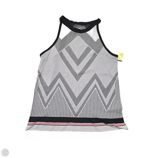 Athletic Tank Top By Athleta In Black & Grey, Size: M