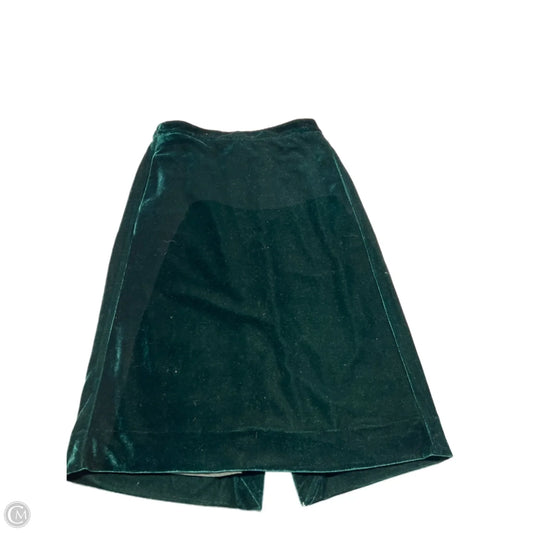 Skirt Midi By J. Crew In Green, Size: S