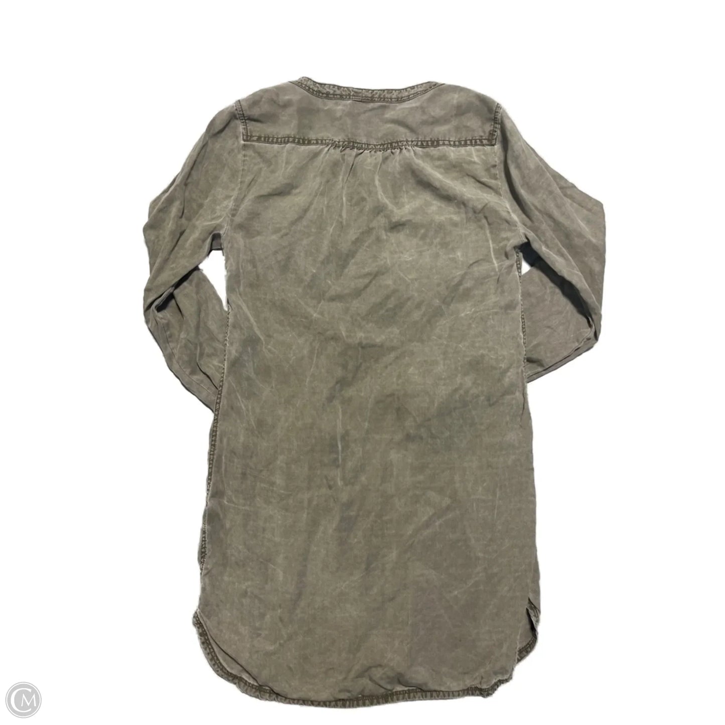 Top Long Sleeve By Express In Green, Size: Xs