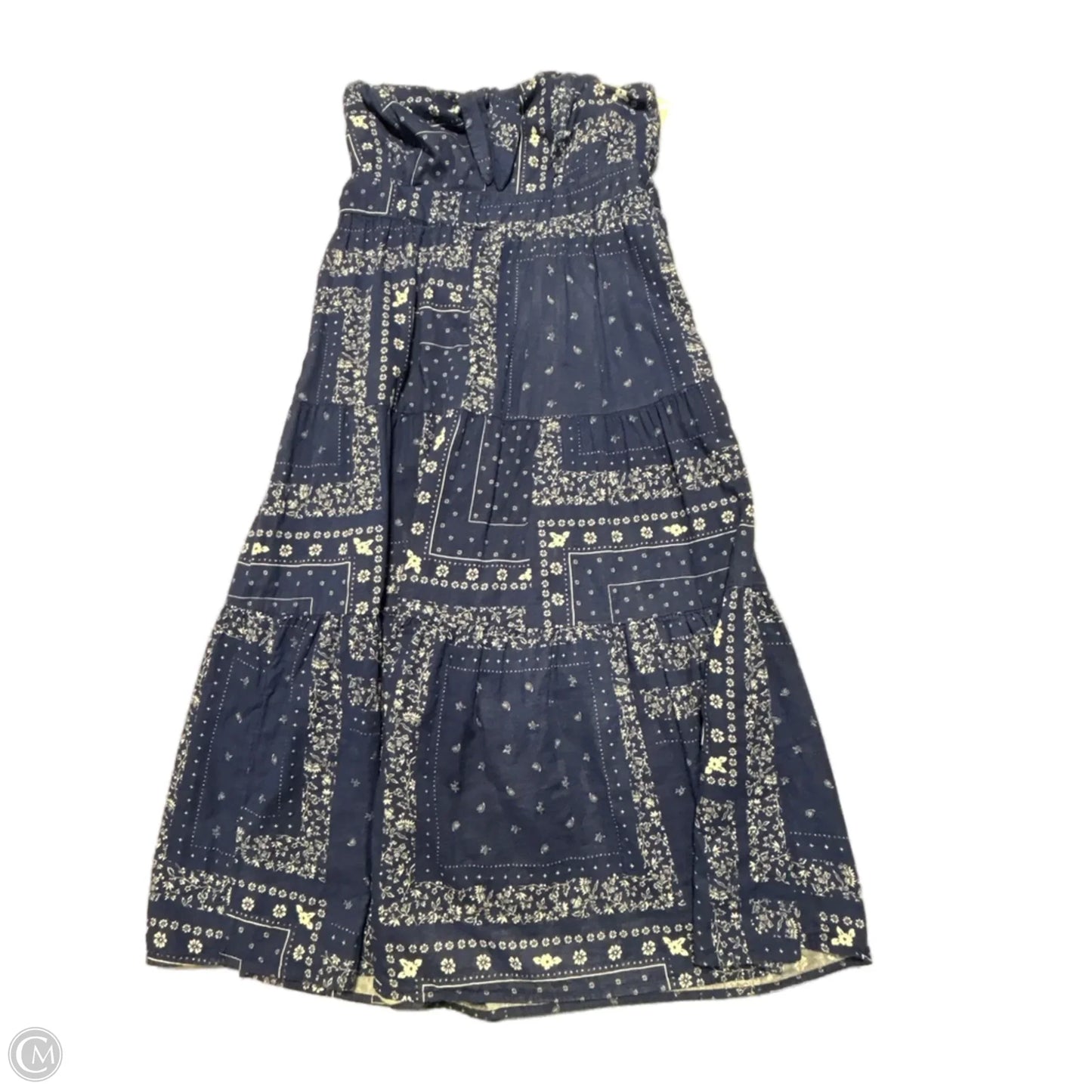 Dress Casual Midi By Universal Thread In Blue, Size: M