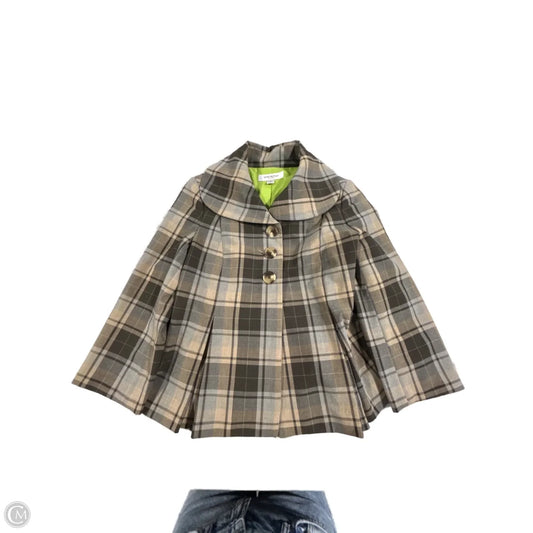 Blazer By Isaac Mizrahi In Plaid Pattern, Size: S