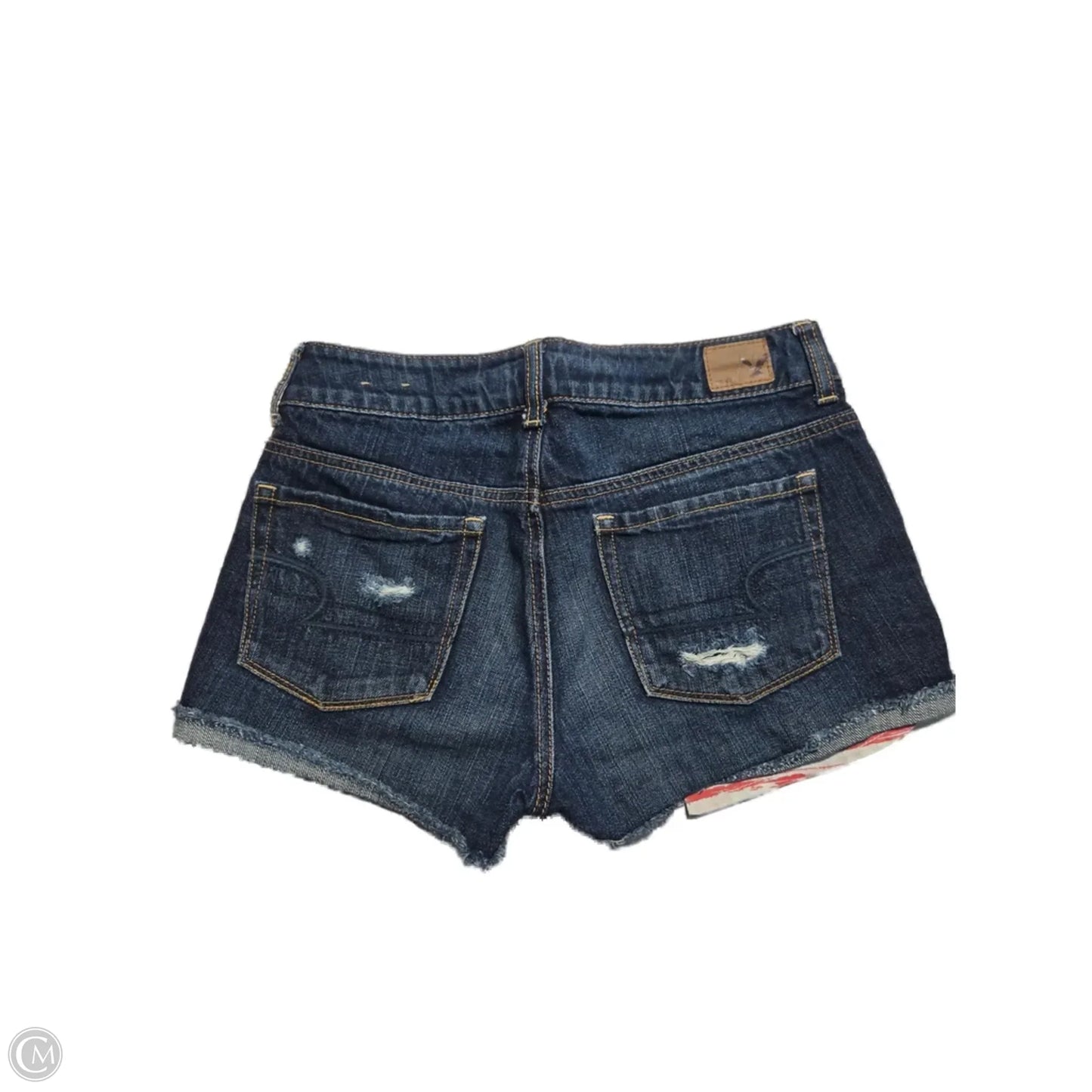 Shorts By American Eagle In Blue Denim, Size: 2