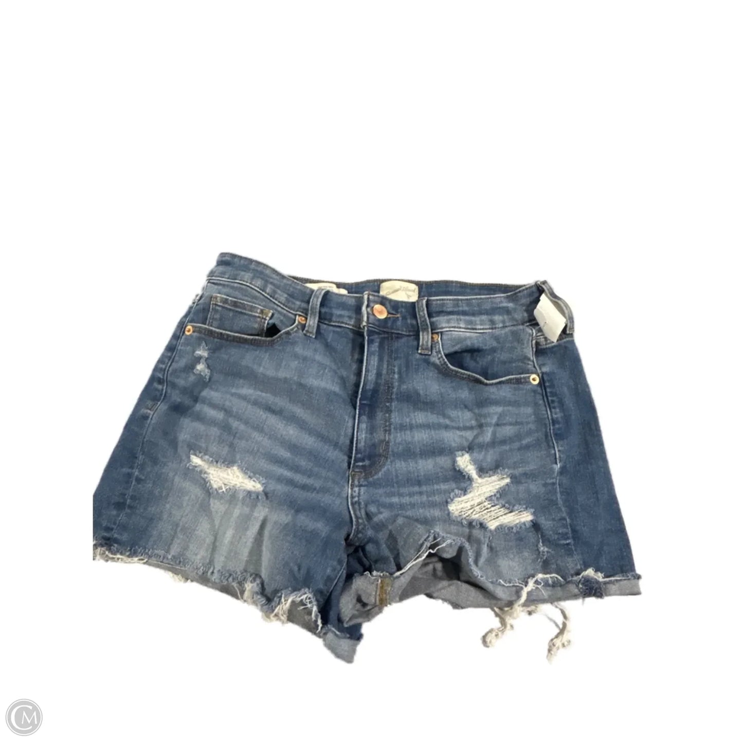 Shorts By Universal Thread In Blue Denim, Size: 8