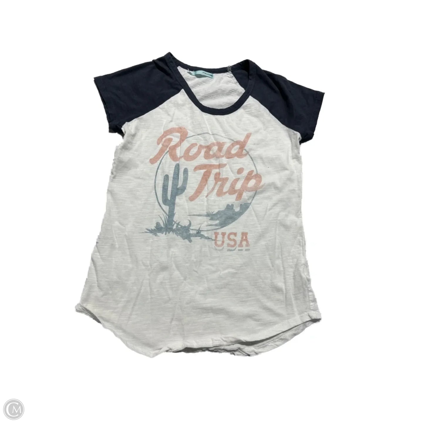 Top Short Sleeve By Maurices In White, Size: S