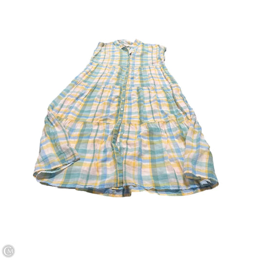 Dress Casual Maxi By American Eagle In Plaid Pattern, Size: M