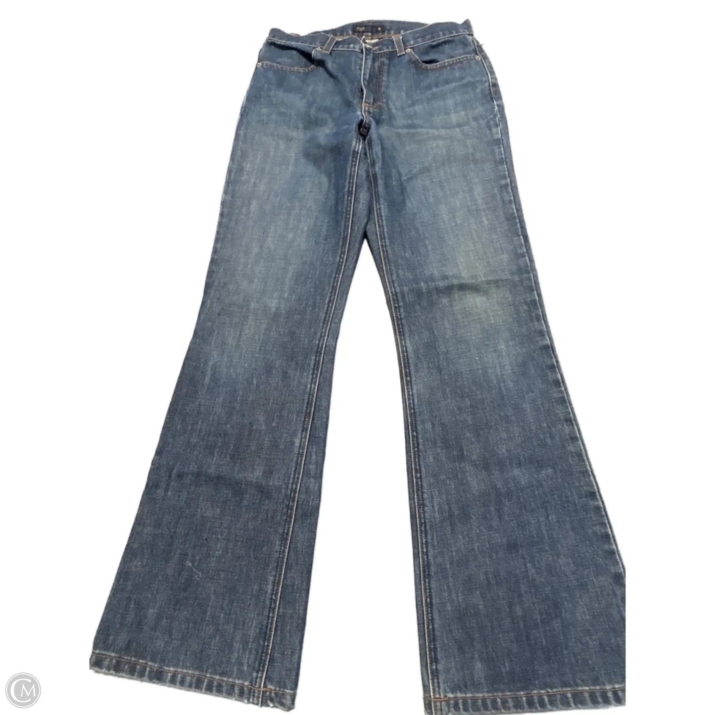 Jeans Straight By J. Crew In Blue Denim, Size: 6