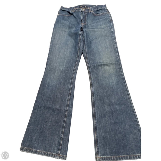 Jeans Straight By J. Crew In Blue Denim, Size: 6