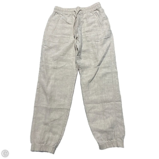 Pants Linen By Athleta In Cream, Size: S