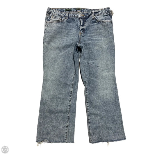Jeans Straight By Wild Fable In Blue Denim, Size: 14