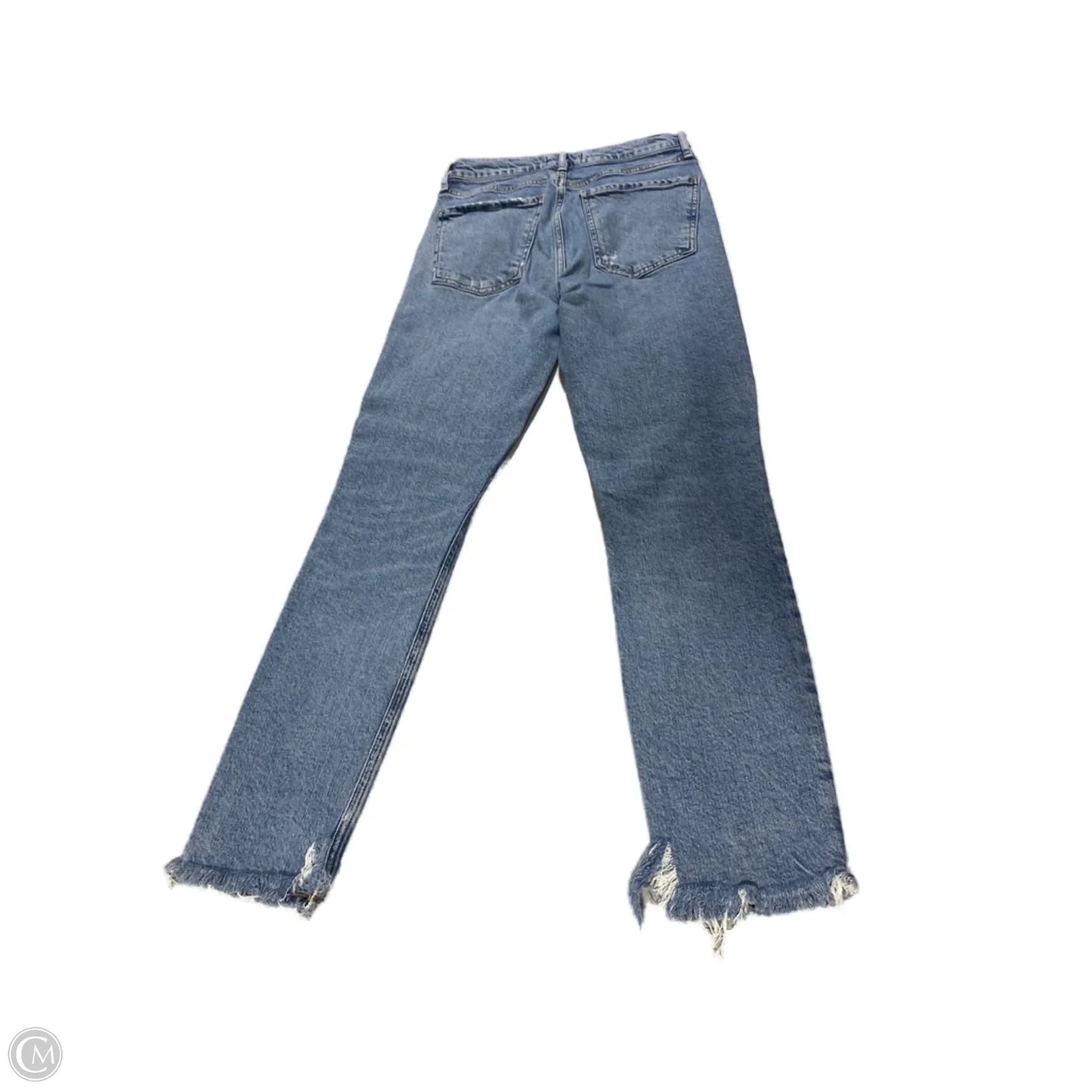 Jeans Skinny By Agolde In Blue Denim, Size: 0