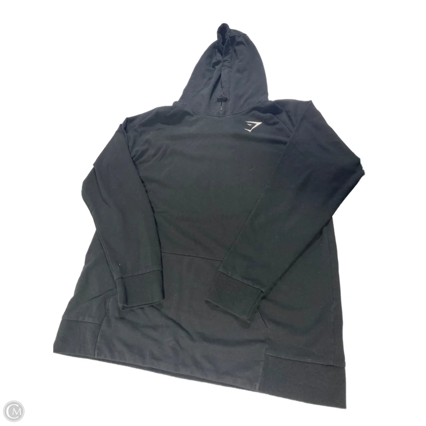 Sweatshirt Hoodie By Gym Shark In Black, Size: Xxl