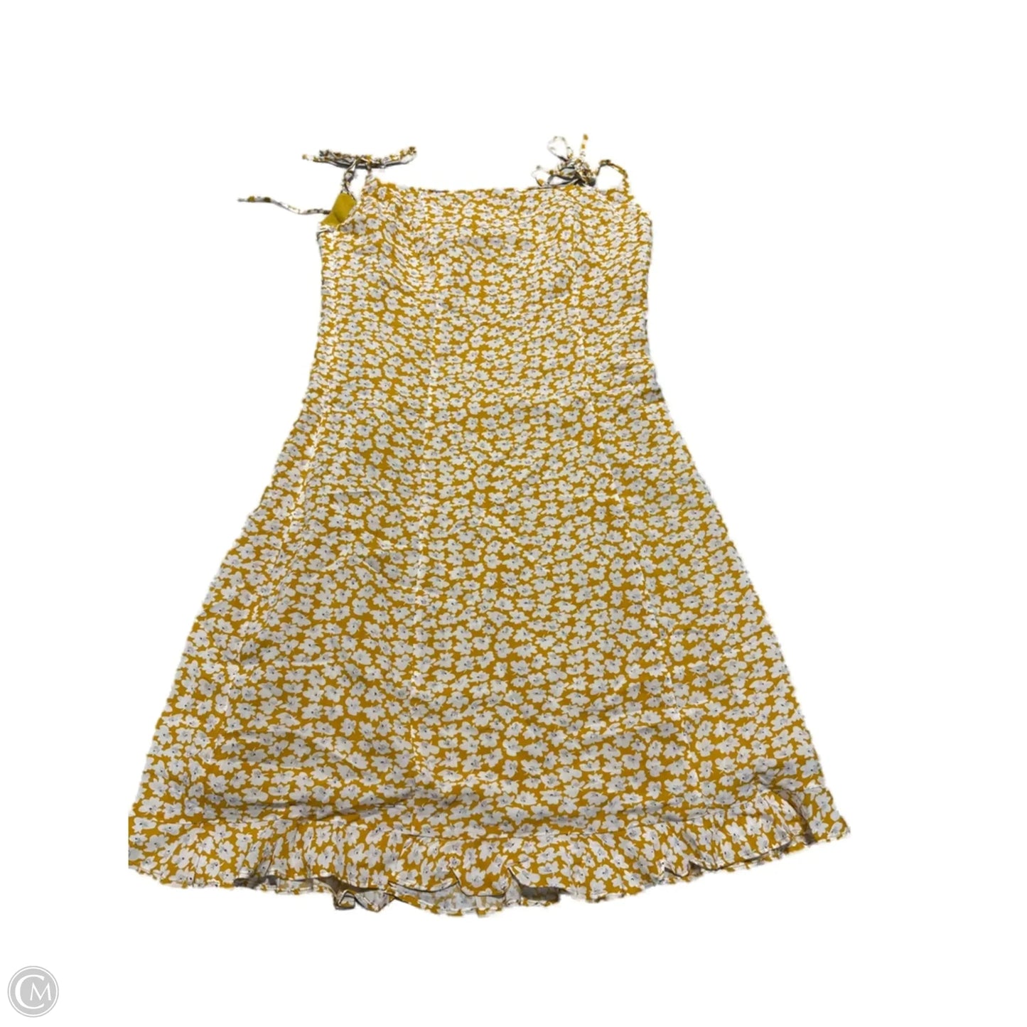 Dress Casual Short By Cmc In Yellow, Size: S