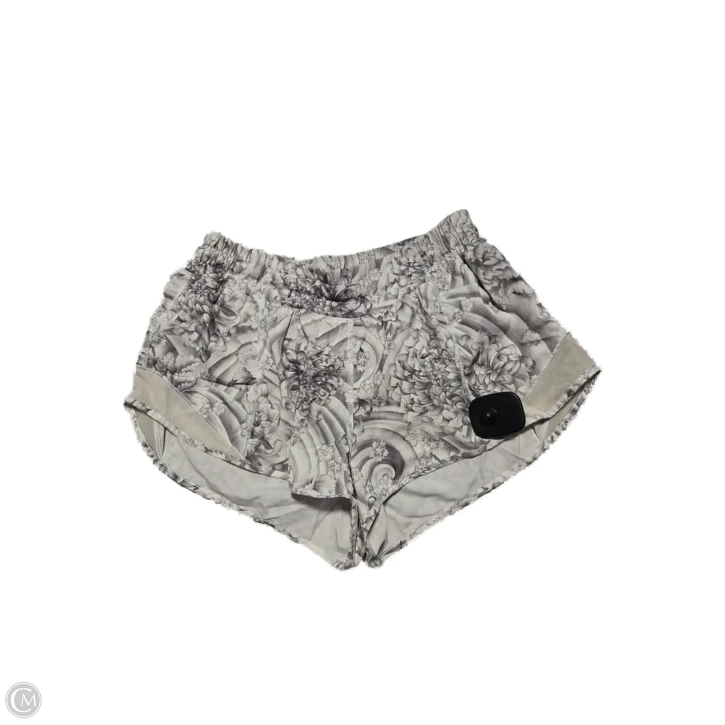 Athletic Shorts By Lululemon In Grey, Size: 6