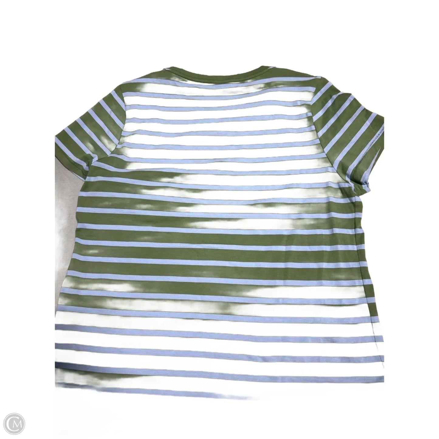 Top Short Sleeve By J. Crew In Striped Pattern, Size: L