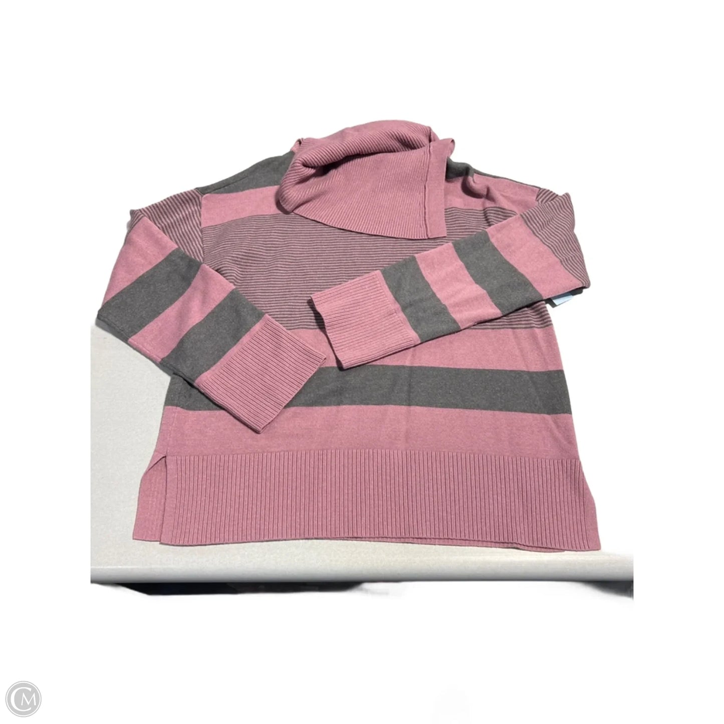 Sweater By Liz Claiborne In Pink, Size: M