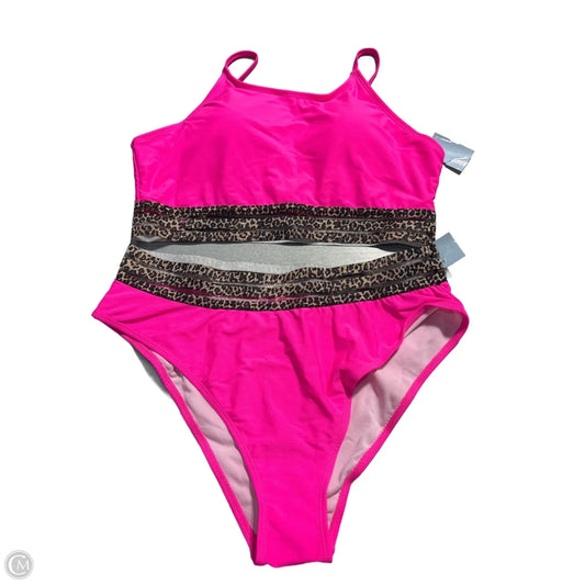Swimsuit 2pc By Cmc In Pink, Size: Xl