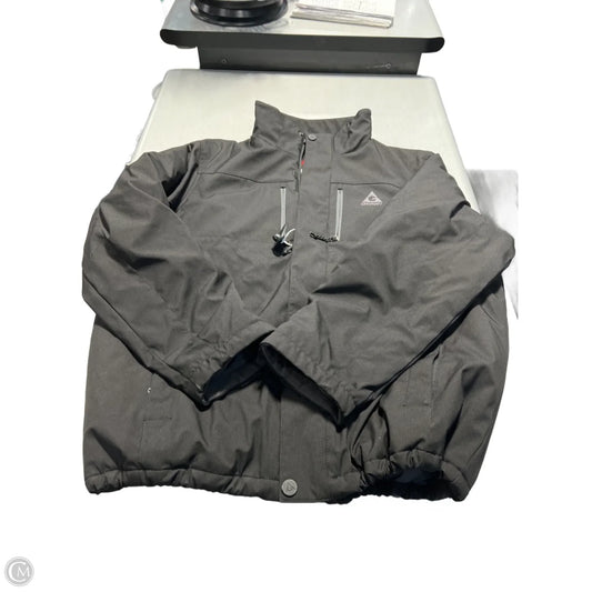 Coat Puffer & Quilted By Gerry In Black, Size: Xxl