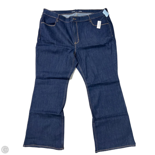 Jeans Flared By Old Navy In Blue Denim, Size: 24