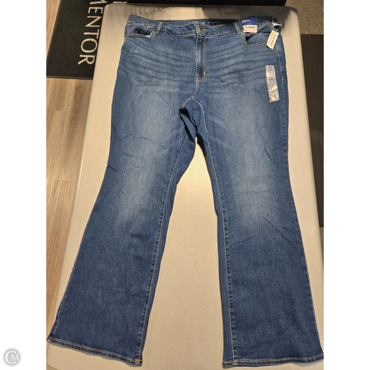Jeans Boot Cut By Old Navy In Blue Denim, Size: 24