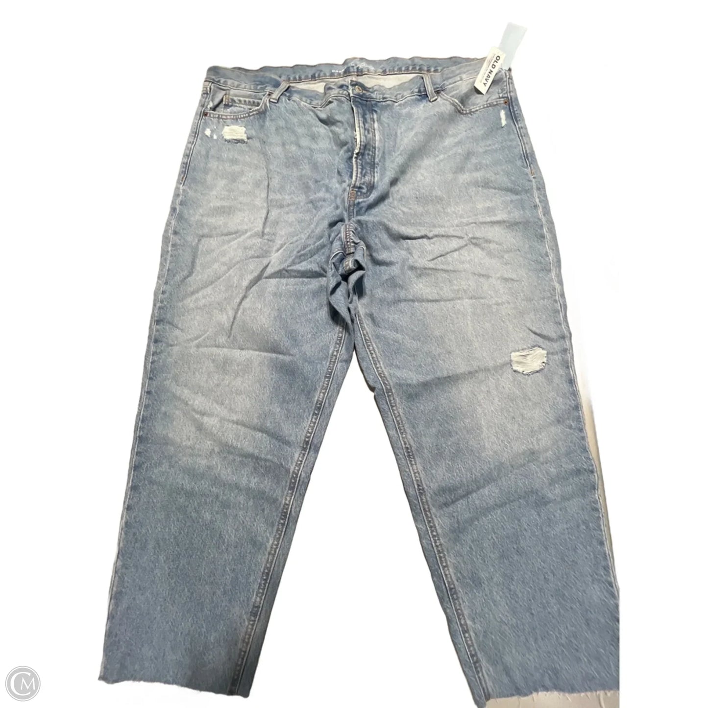 Jeans Straight By Old Navy In Blue Denim, Size: 24