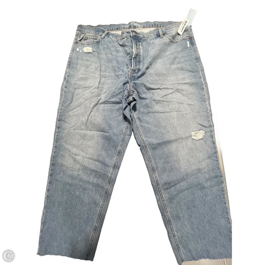 Jeans Straight By Old Navy In Blue Denim, Size: 24