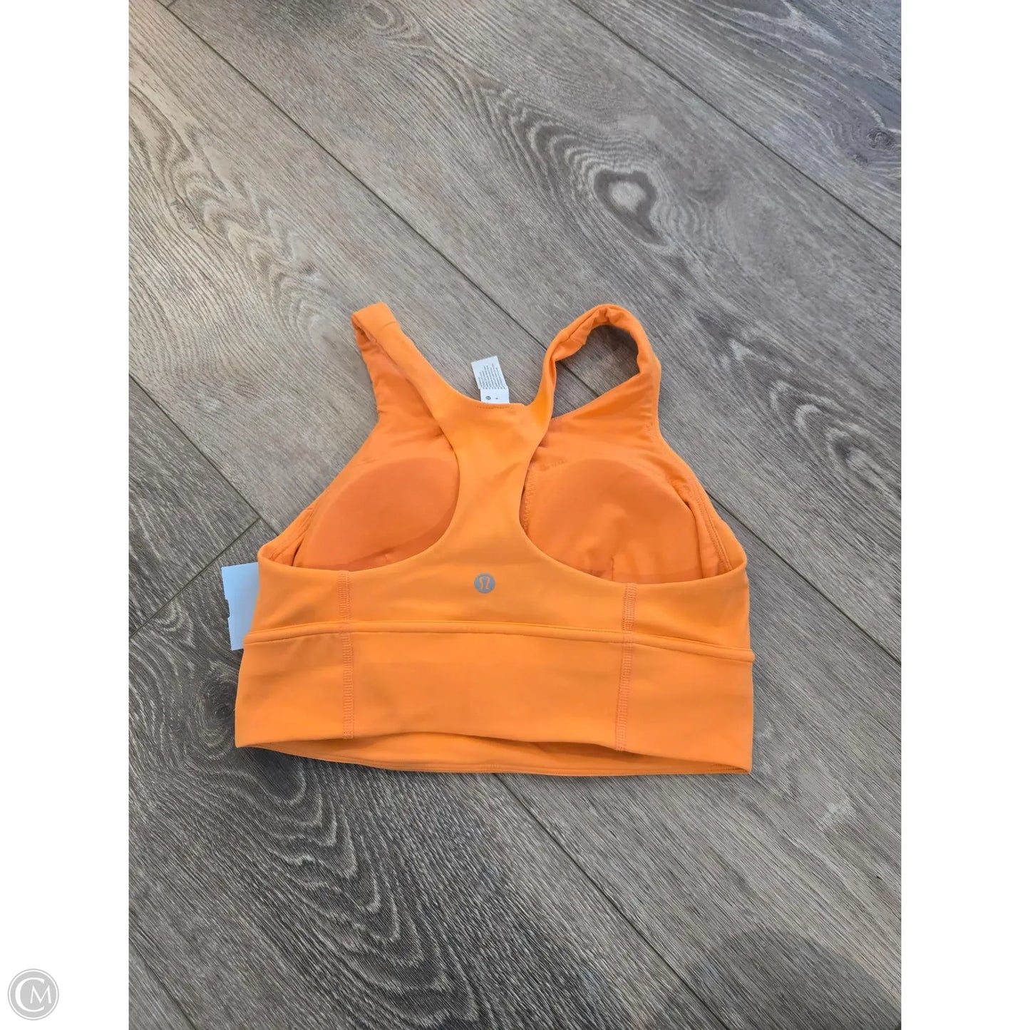 Athletic Bra By Lululemon In Orange, Size: M