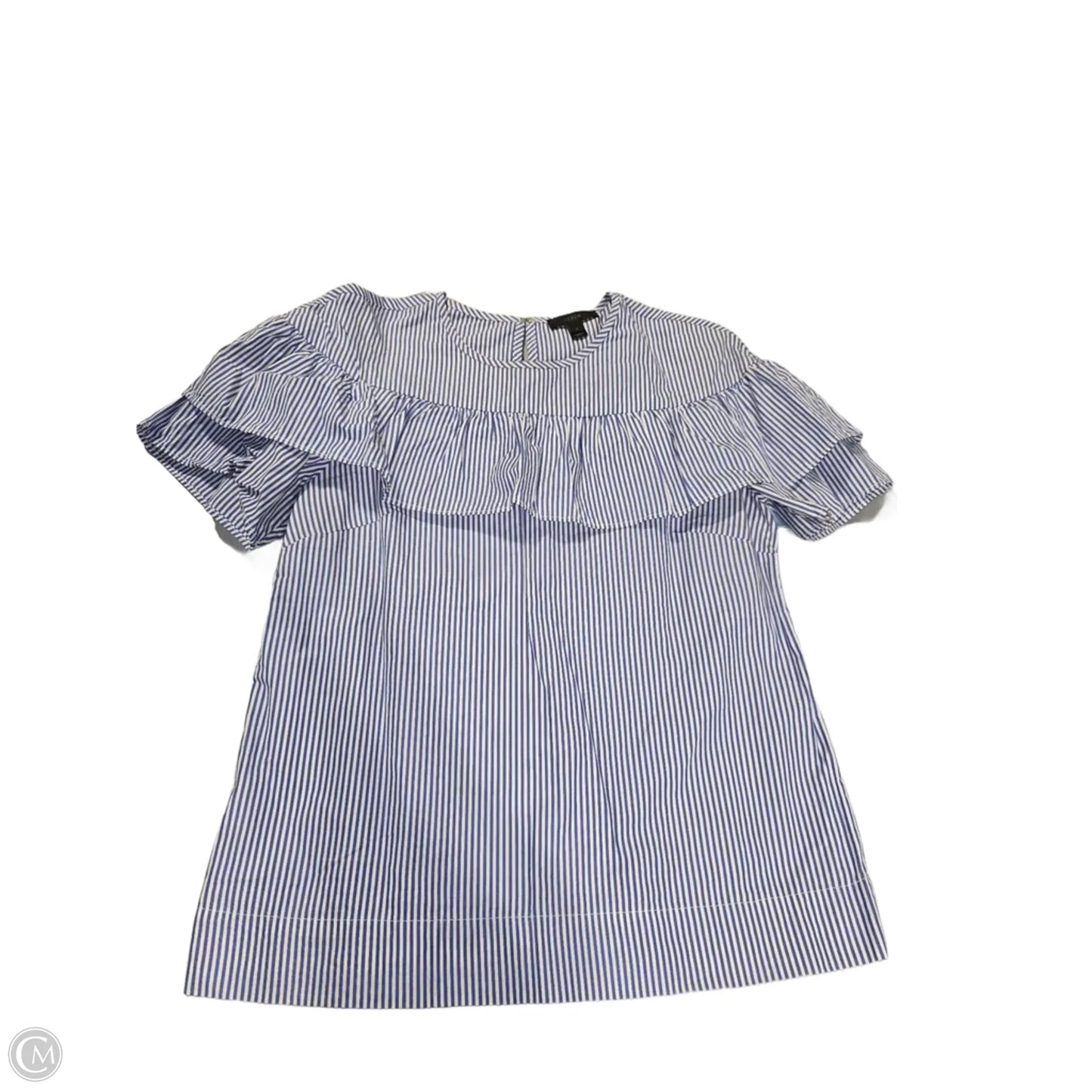 Top Short Sleeve By J. Crew In Blue, Size: S