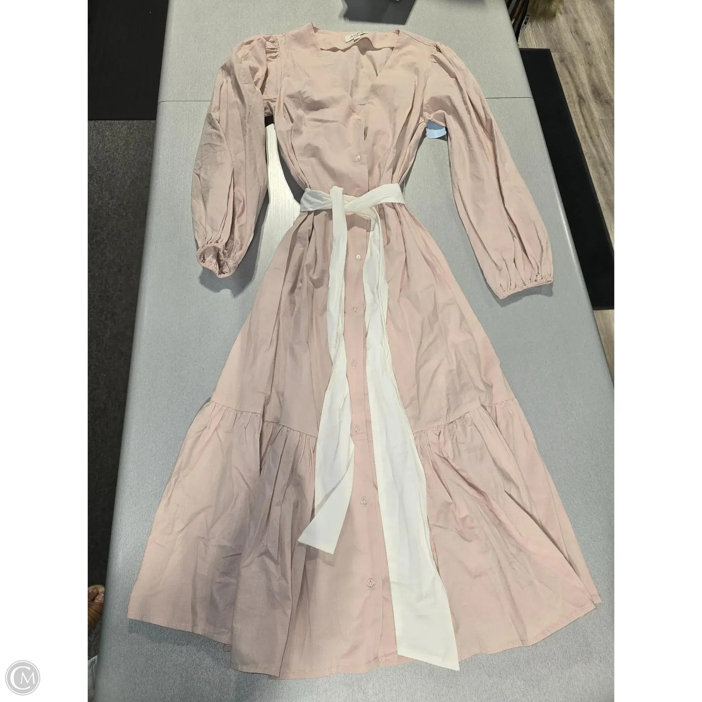 Dress Casual Maxi By Aura In Pink, Size: S