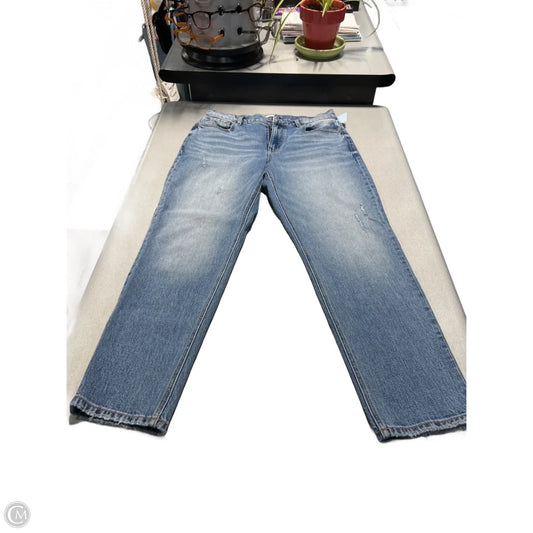 Jeans Straight By Level 99 In Blue Denim, Size: 10