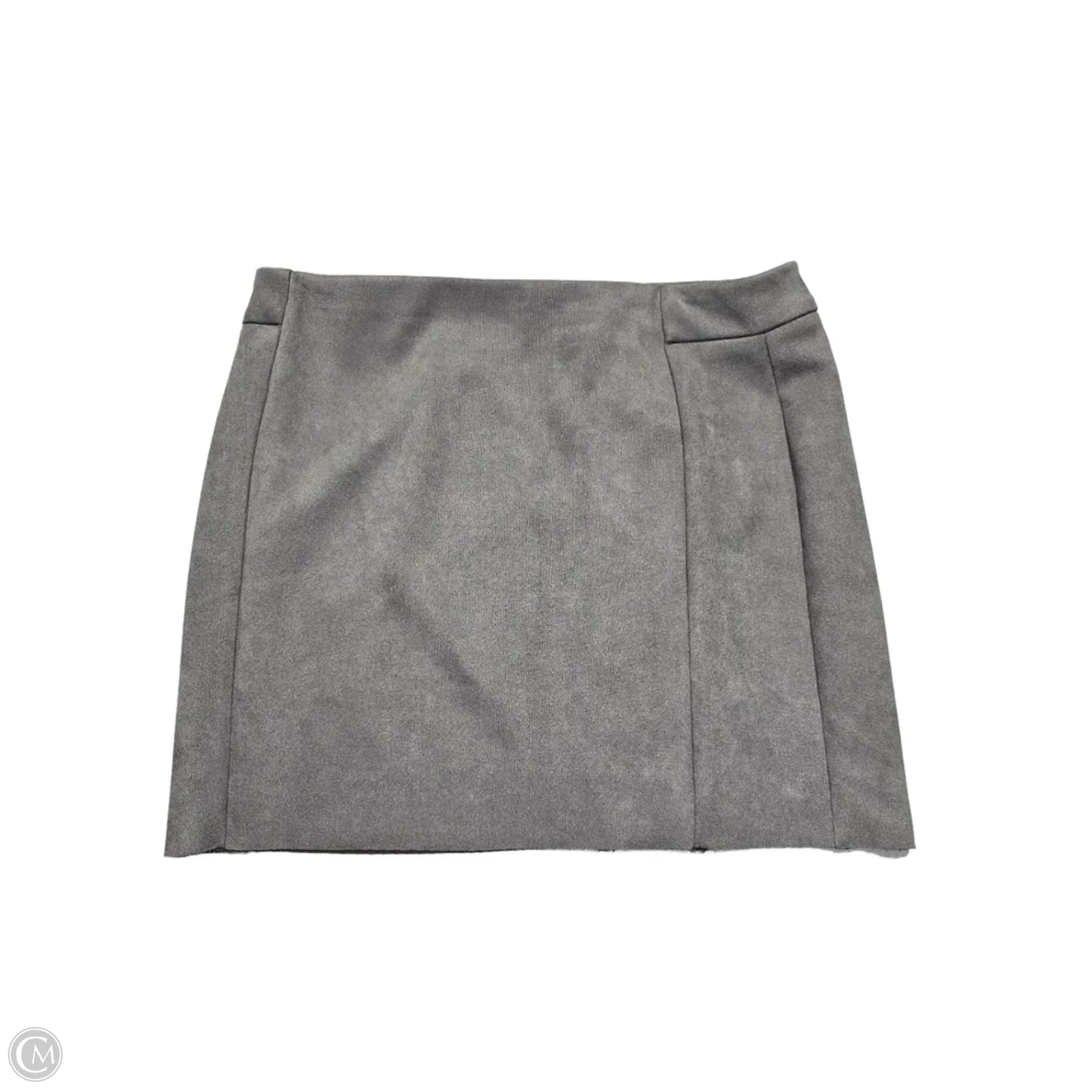 Skirt Mini & Short By Cmc In Grey, Size: Xl