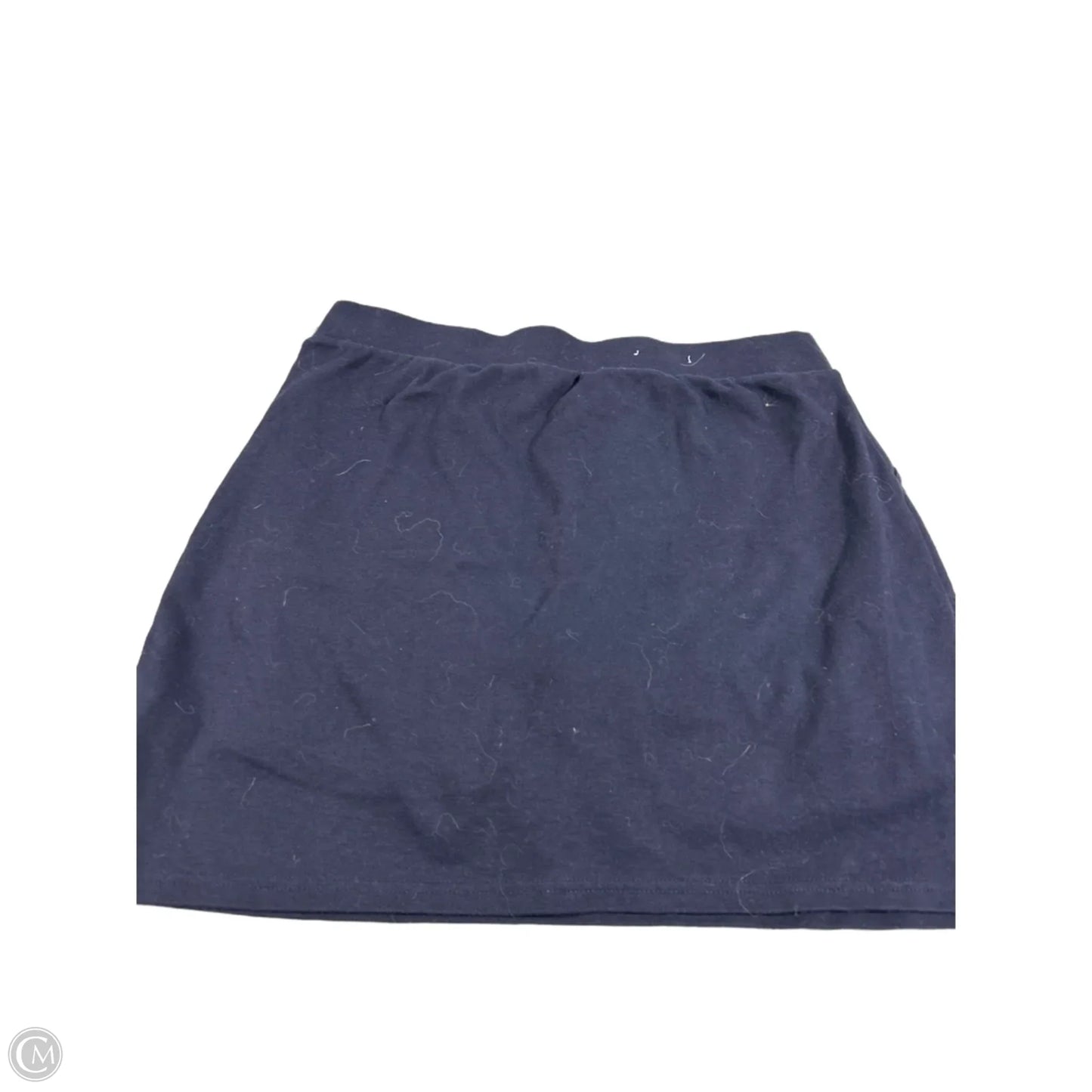 Skirt Mini & Short By Croft And Barrow In Navy, Size: M