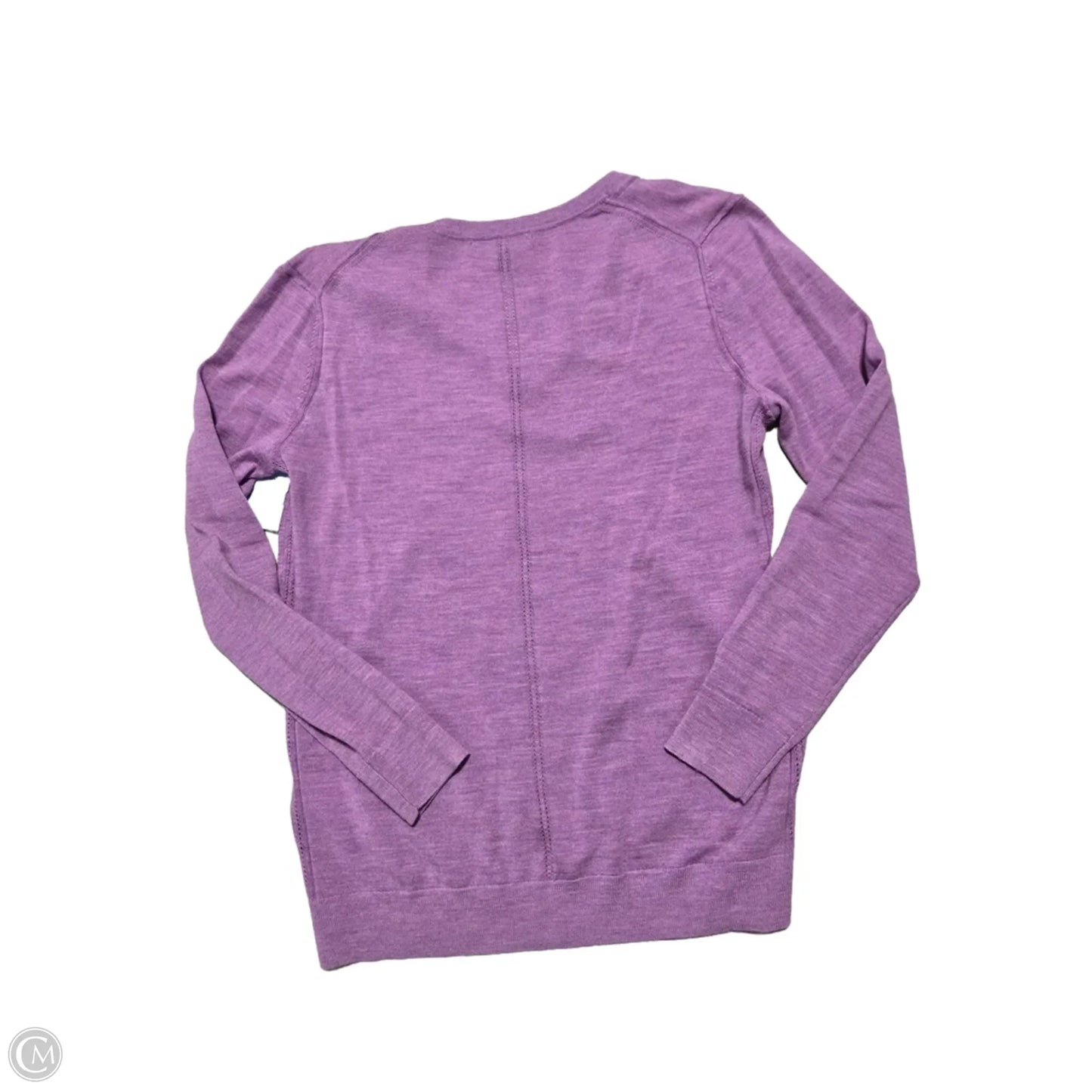 Top Long Sleeve By Banana Republic In Purple, Size: S