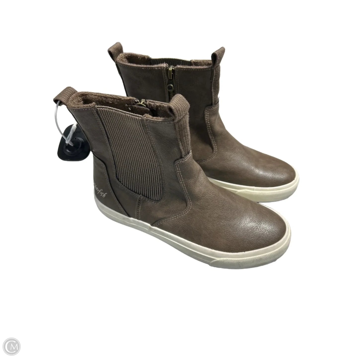 Boots Ankle Flats By Blowfish In Brown, Size: 7