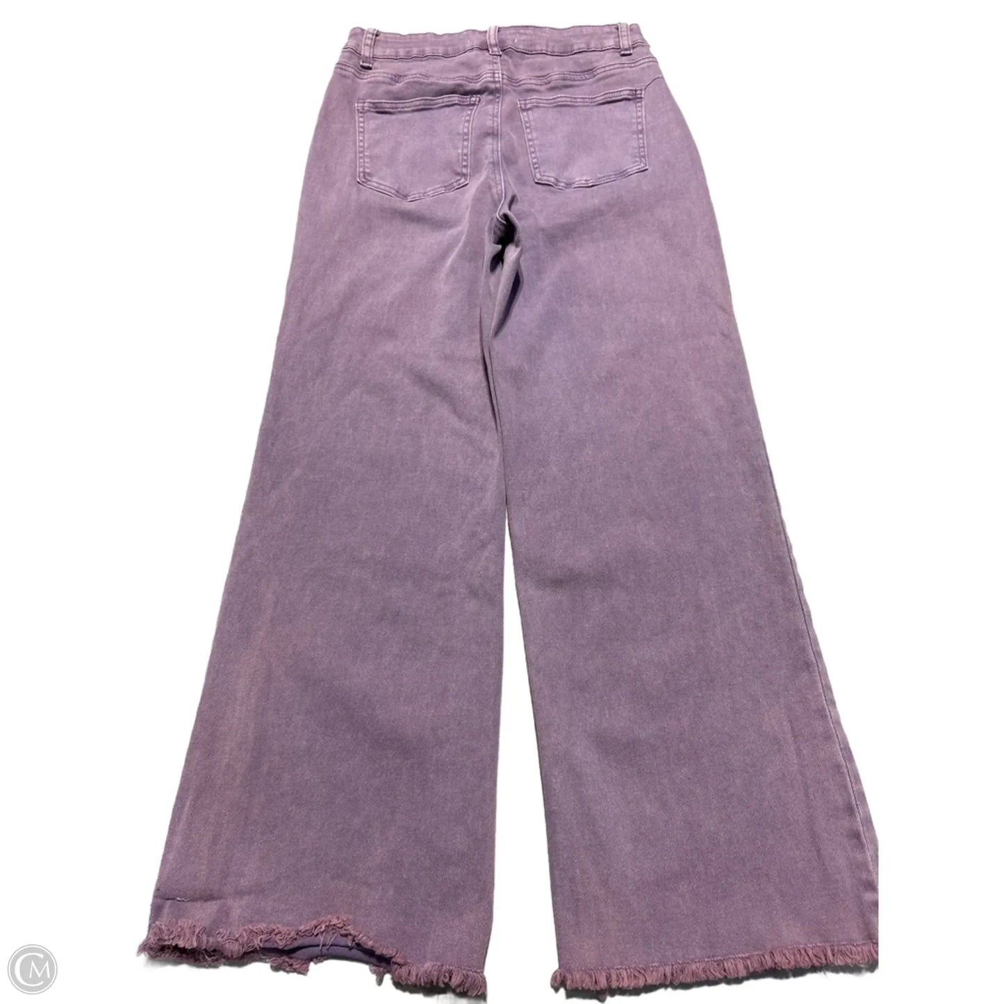 Jeans Straight By Zenana In Purple, Size: 6