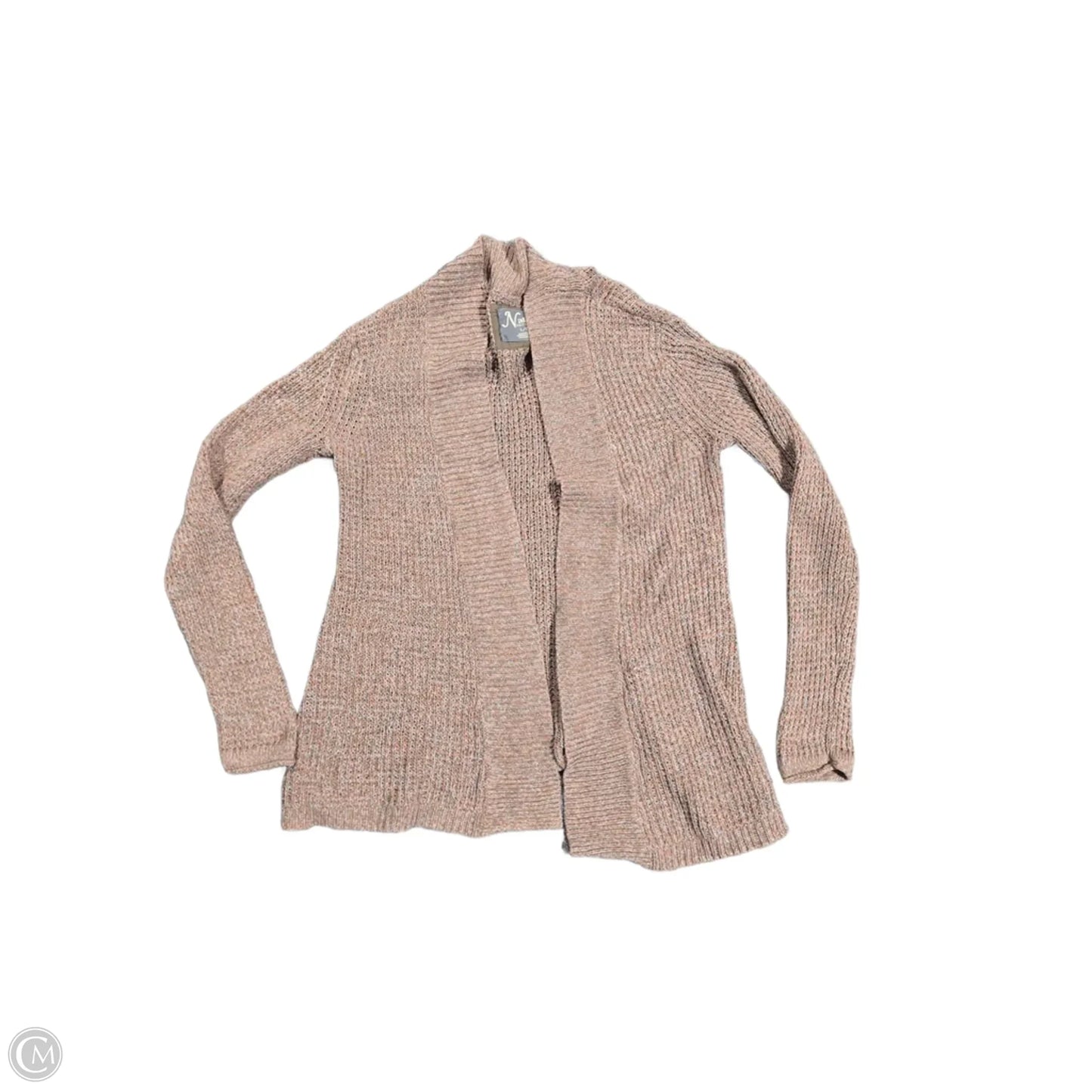 Cardigan By Natural Reflections In Brown, Size: L