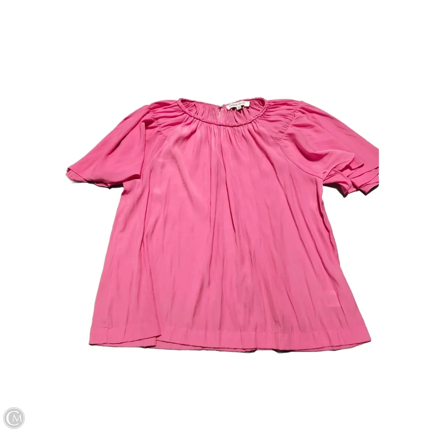 Top Short Sleeve By Rose And Olive In Pink, Size: M