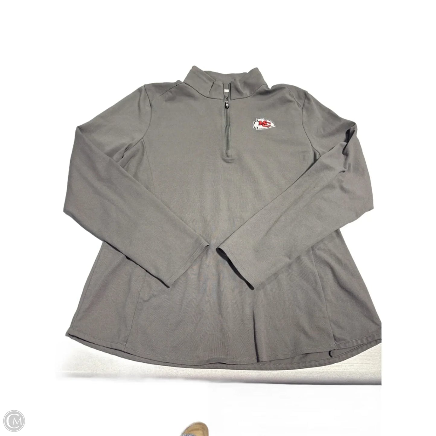 Sweatshirt Collar By Cme In Grey, Size: Xl