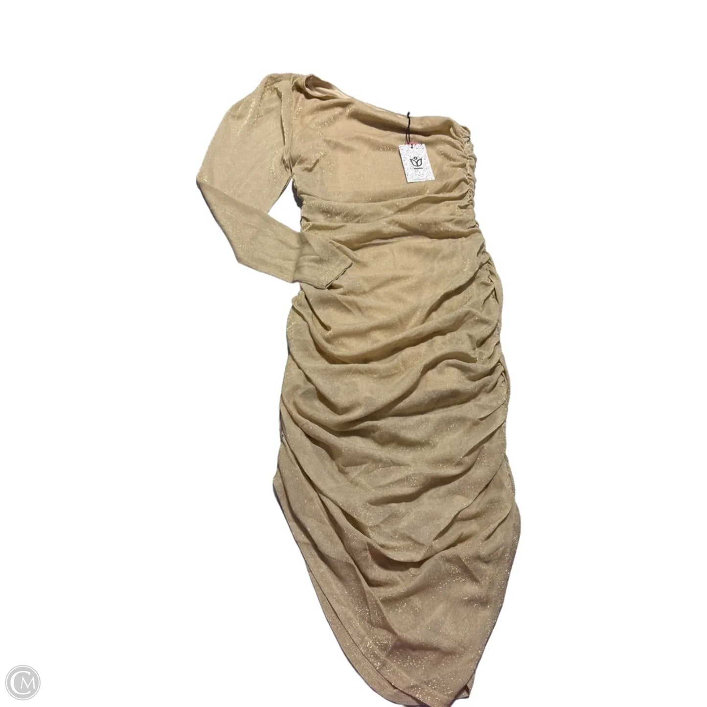 Dress Party Midi By Andree By Unit In Gold, Size: S