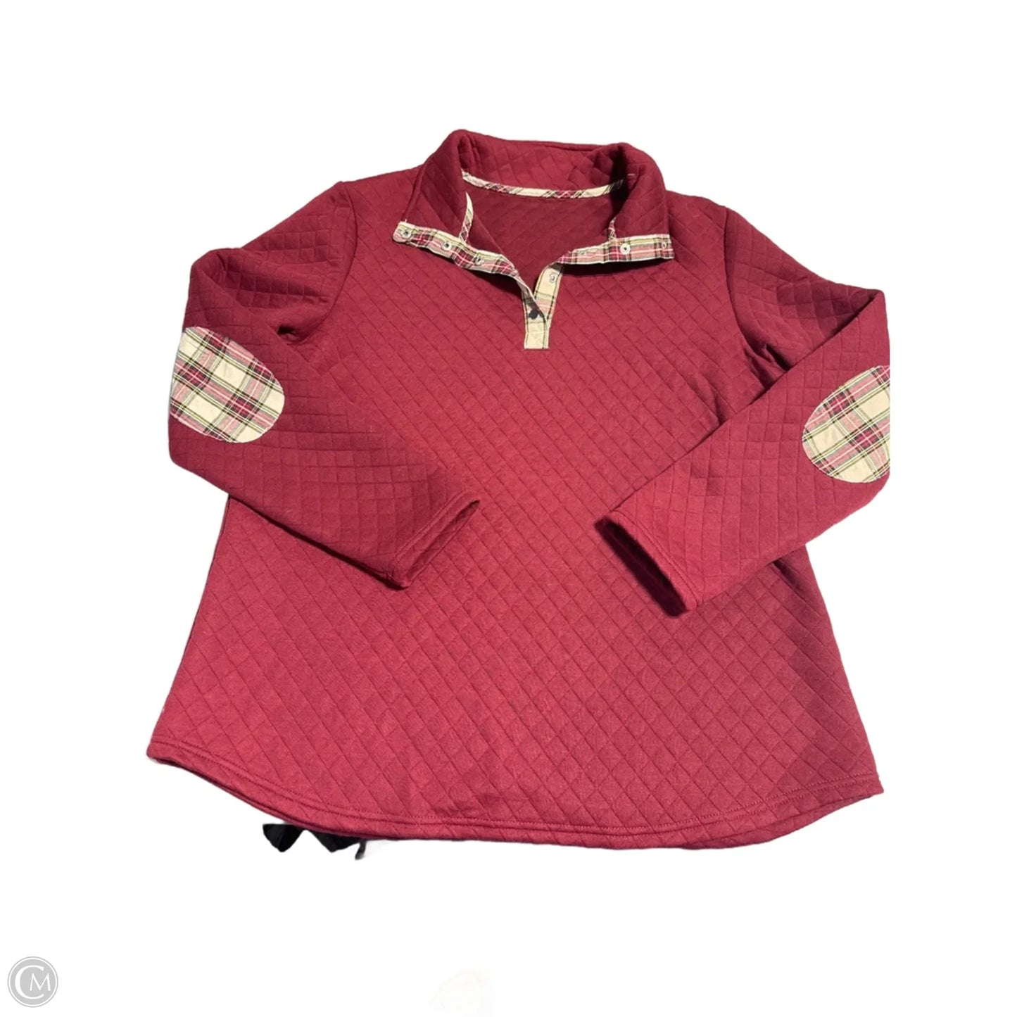 Sweatshirt Collar By Cmc In Red, Size: Xl