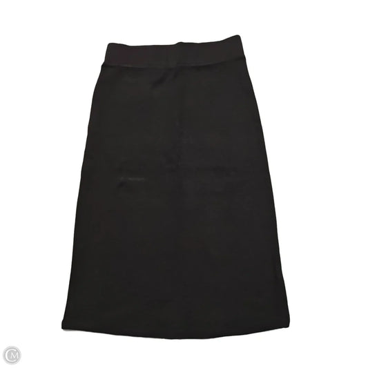 Skirt Midi By Zenana Outfitters In Black, Size: S