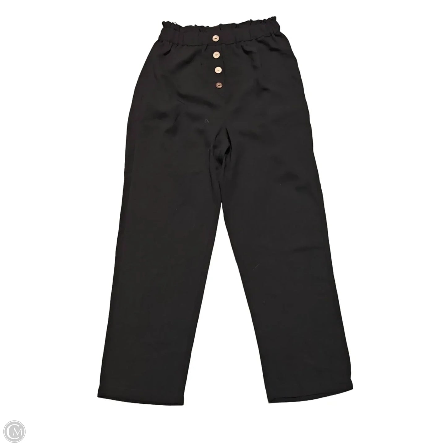 Pants Linen By Cme In Black, Size: M