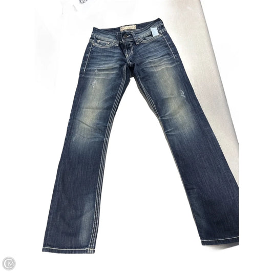 Jeans Straight By Bke In Blue Denim, Size: 6
