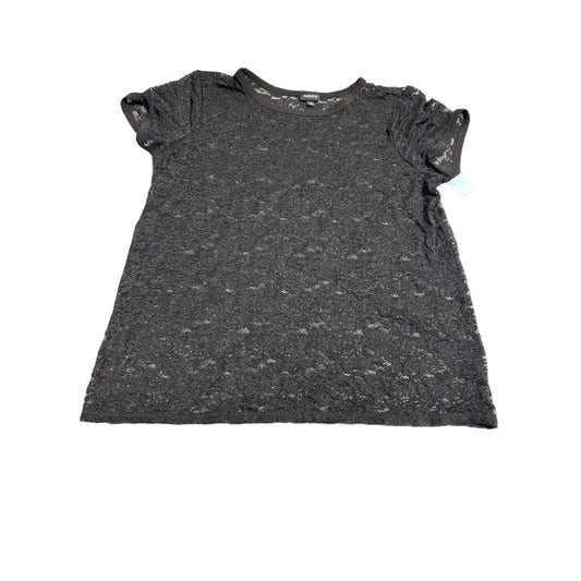Top Short Sleeve By Torrid In Black, Size: L