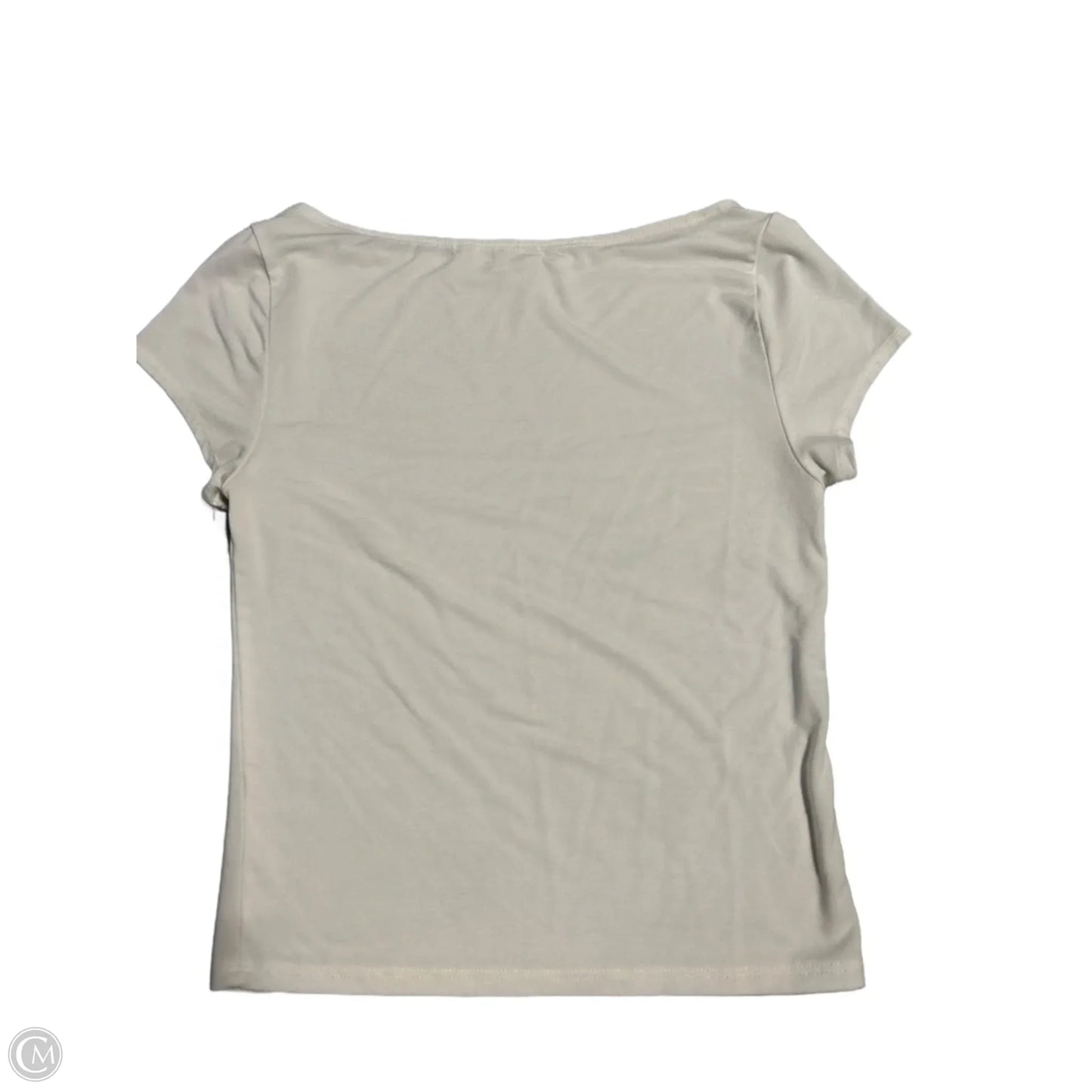 Top Short Sleeve By Antistar In White, Size: S