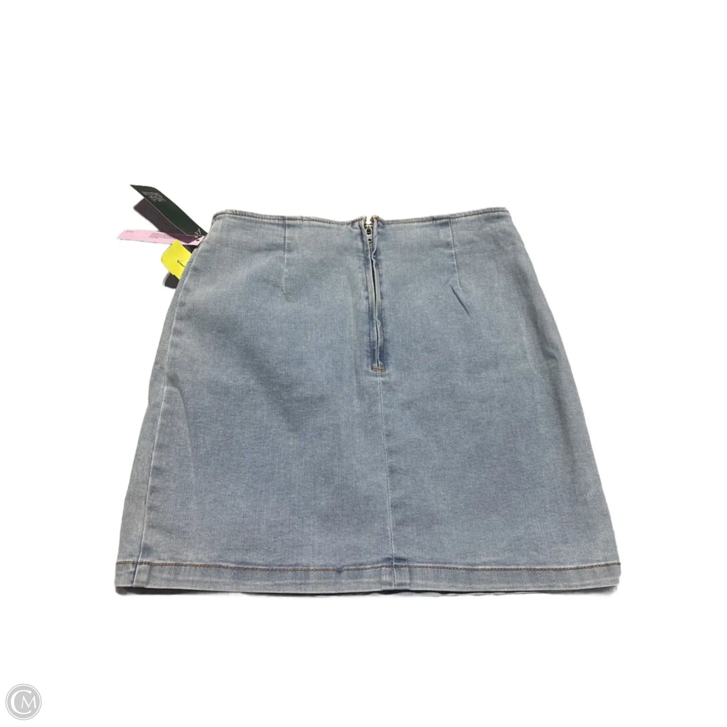 Skirt Mini & Short By Wild Fable In Blue Denim, Size: 6