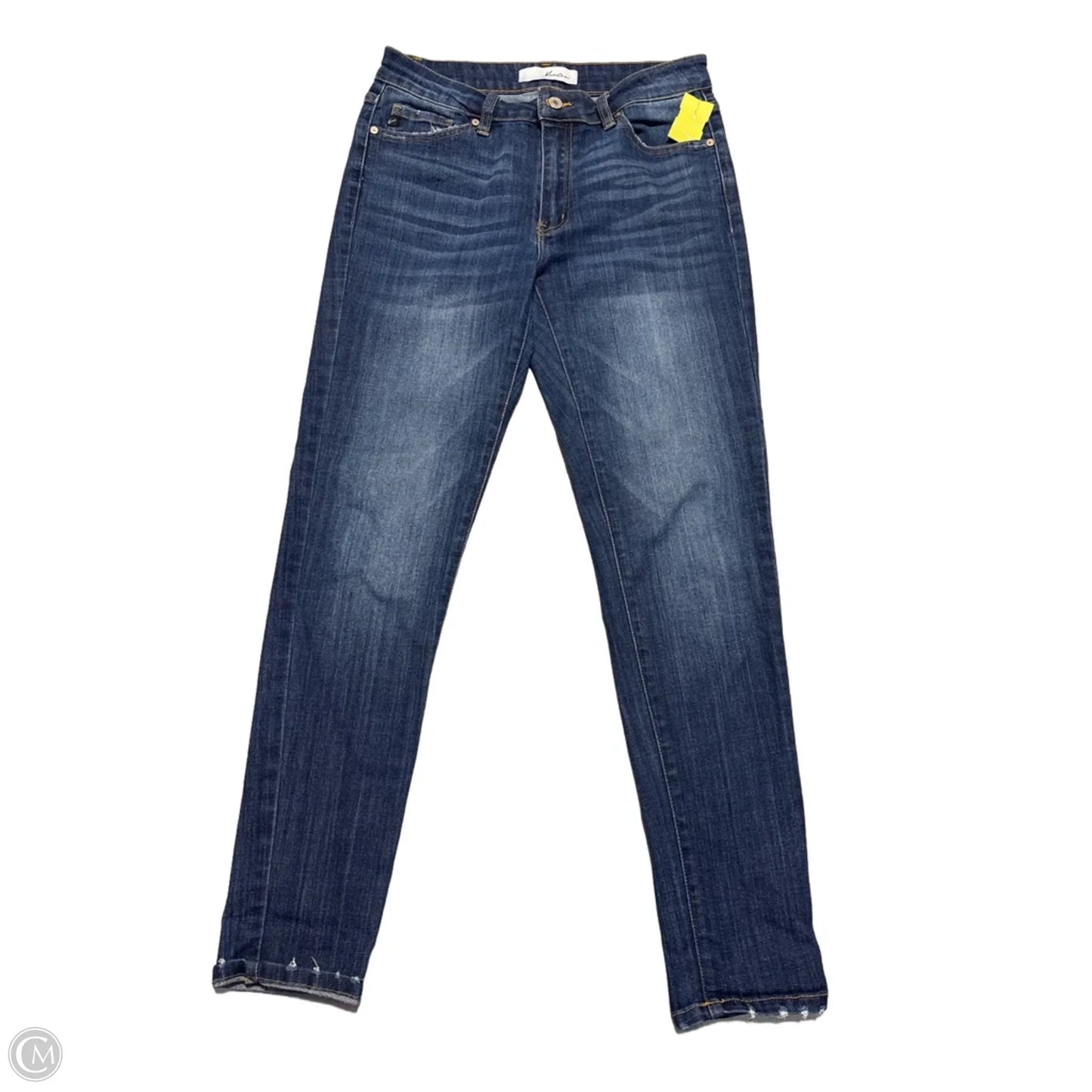 Jeans Skinny By Kancan In Blue Denim, Size: 8