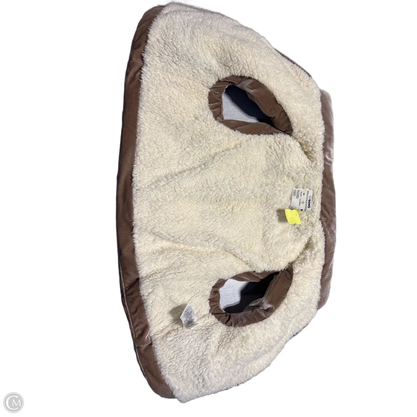 Vest Puffer & Quilted By Cmc In Tan, Size: L